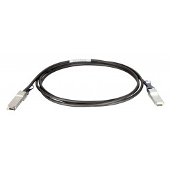 D-Link QSFP+, 3m 3m QSFP+ QSFP+ Black InfiniBand cable