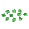 Axis 5505-251 4-pin 3.81 Green wire connector