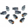 Axis 5505-301 A 2-pin 5.08 Black wire connector