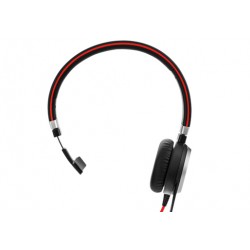 Jabra Evolve 40 MS Mono headset Monaural Head-band Black