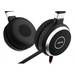 Jabra Evolve 40 MS Stereo headset Binaural Head-band Black
