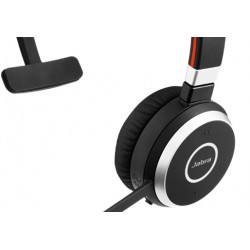 Jabra Evolve 65 UC Mono headset Monaural Head-band Black