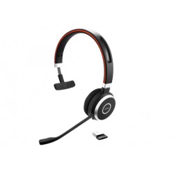 Jabra Evolve 65 UC Mono headset Monaural Head-band Black