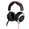 Jabra EVOLVE 80 Stereo headset Binaural Head-band Black, Silver