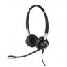 Jabra Biz 2400 II QD Duo UNC headset Binaural Head-band Black, Silver