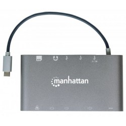 Manhattan SuperSpeed USB-C to 7-in-1 Docking Station interface hub