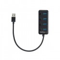 StarTech.com 4-Port USB 3.0 Hub - 4x USB-A with Individual On/Off Switches