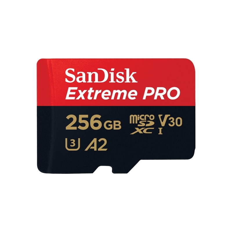 Sandisk 256GB Extreme Pro microSDXC