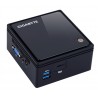 Gigabyte GB-BACE-3160 PC/workstation barebone 1.6 GHz J3160 0.69L sized PC Black