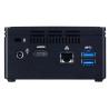 Gigabyte GB-BACE-3160 PC/workstation barebone 1.6 GHz J3160 0.69L sized PC Black