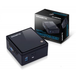 Gigabyte GB-BACE-3160 PC/workstation barebone 1.6 GHz J3160 0.69L sized PC Black
