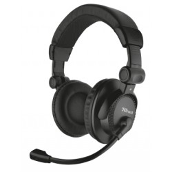 Trust Como headset Binaural Head-band Black