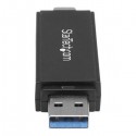 StarTech.com USB 3.0 Memory Card Reader/Writer for SD and microSD Cards - USB-C and USB-A