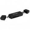 StarTech.com USB 3.0 Memory Card Reader/Writer for SD and microSD Cards - USB-C and USB-A