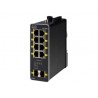 Cisco IE-1000-8P2S-LM Managed Gigabit Ethernet (10/100/1000) Black Power over Ethernet (PoE)