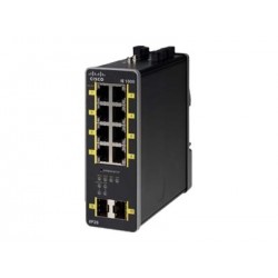 Cisco IE-1000-8P2S-LM Managed Gigabit Ethernet (10/100/1000) Black Power over Ethernet (PoE)