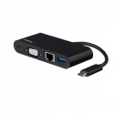 StarTech.com USB-C VGA Multiport Adapter - Power Delivery (60W) - USB 3.0 - GbE