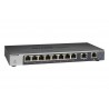 Netgear GS110MX Unmanaged Gigabit Ethernet (10/100/1000) Black