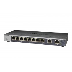 Netgear GS110MX Unmanaged Gigabit Ethernet (10/100/1000) Black