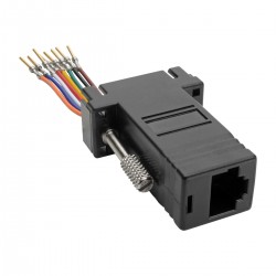 Tripp Lite DB9 to RJ45 Modular Serial Adapter (M/F), RS-232, RS-422, RS-485