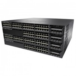 Cisco WS-C3650-24TS-S-RF network switch Managed L3 Gigabit Ethernet (10/100/1000) Black 1U