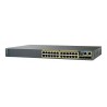 Cisco WS-C2960X-24TDL-RF network switch Managed L2 Gigabit Ethernet (10/100/1000) Black