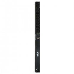 Tripp Lite 3.3/3.7kW Single-Phase Monitored PDU, LX Platform Interface, 208/230V Outlets (18 C13/2 C19), C20/L6-20P, 0U 90 cm