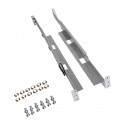 Tripp Lite 4-Post 1U Universal Adjustable Rack-Mount Shelf Kit for Wall-Mount Racks