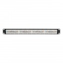 Tripp Lite 24-Port 1U Rack-Mount Cat6a/Cat6/Cat5e 110 Patch Panel with Cable Management Bar, 110 Punchdown, RJ45