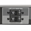 Tripp Lite 27.7kW 3-Phase Switched PDU, LX Platform Interface, 220/230V Outlets (24 C13/6 C19), Touchscreen LCD, IEC 309 63A Red