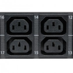 Tripp Lite 7.4kW Single-Phase Monitored PDU, LX Interface, 230V Outlets (36 C13/6 C19), IEC 309 32A Blue, 3.05 m Cord, 0U 1.8m H