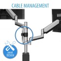 V7 Dual Touch Adjust Monitor Mount