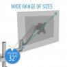 V7 Touch Adjust Monitor Mount