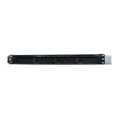 Synology RX418 disk array Rack (1U) Black, Grey