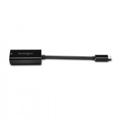 Kensington K33475WW cable interface/gender adapter USB-C RJ-45 Black