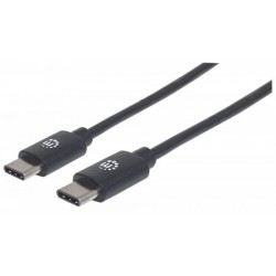 Manhattan 354905 USB cable 2 m USB C Male Black