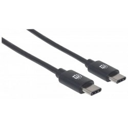 Manhattan 354905 USB cable 2 m USB C Male Black