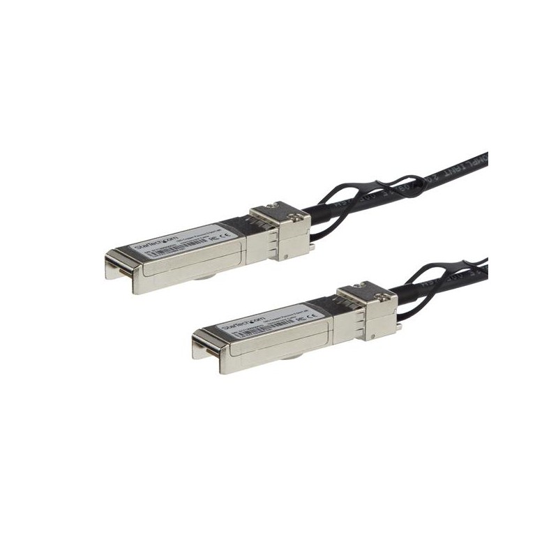 StarTech.com Cisco SFP-H10GB-CU1M Compatible SFP+ Direct-Attach Twinax Cable - 0.5 m (1.6 ft)