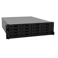 Synology RackStation RS2818RP+ storage server Ethernet LAN Rack (3U) Black NAS