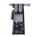 StarTech.com Dual-Port QSFP+ Server NIC Card - PCI Express - Intel Chip