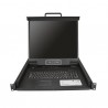 StarTech.com RKCONS1908K rack console 48.3 cm (19") 1280 x 1024 pixels Black 1U