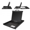 StarTech.com RKCONS1916K rack console 48.3 cm (19") 1280 x 1024 pixels Black 1U