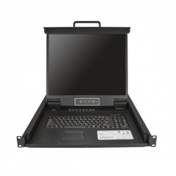 StarTech.com RKCONS1916K rack console 48.3 cm (19") 1280 x 1024 pixels Black 1U