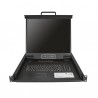StarTech.com RKCONS1916K rack console 48.3 cm (19") 1280 x 1024 pixels Black 1U