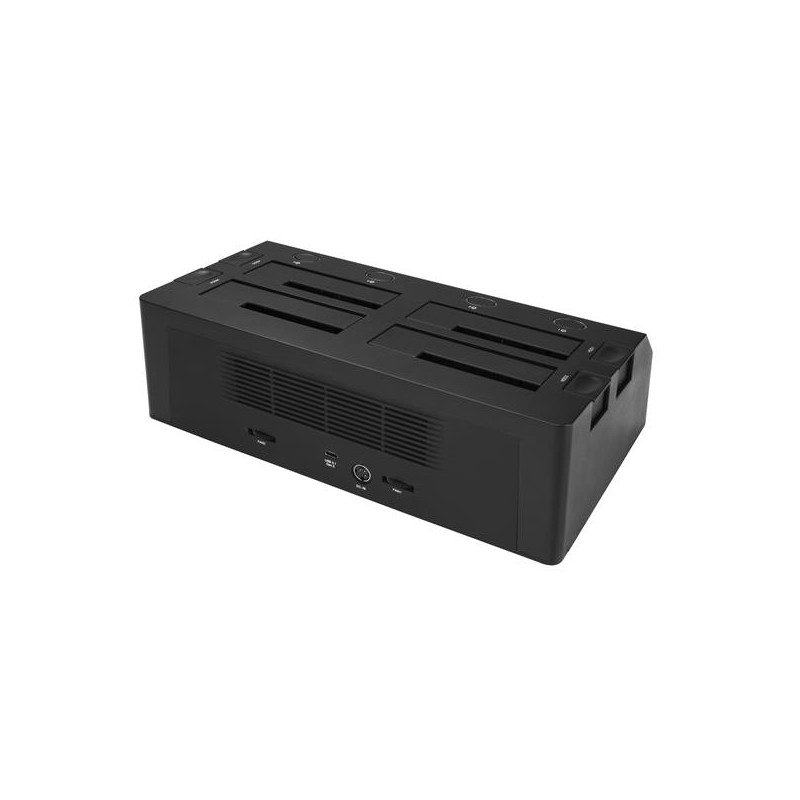 StarTech.com 4-Bay SATA HDD Docking Station - For 2.5”/3.5" SSDs/HDDs - USB 3.1 (10Gbps)