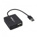 StarTech.com USB 2.0 to Fiber Optic Converter - Open SFP