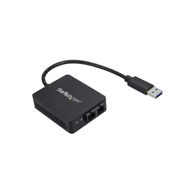 StarTech.com USB 3.0 to Fiber Optic Converter - 1000Base-SX SC