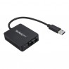 StarTech.com USB 3.0 to Fiber Optic Converter - 1000Base-SX SC