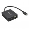 StarTech.com USB-C to Fiber Optic Converter - Open SFP
