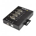 StarTech.com 4-Port Industrial USB to RS-232/422/485 Serial Adapter - 15 kV ESD Protection